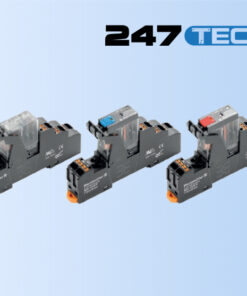 DRI KIT with PUSH IN connection 1 CO contact, AC DC coil