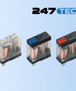 DRI relay 1 CO contact, AC DC coil