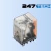 DRL power relay 1 CO contact, AC DC coil