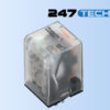 DRR power relay 2 CO contact, AC DC coil