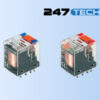 RCM relay 2 CO contacts, AC DC coil